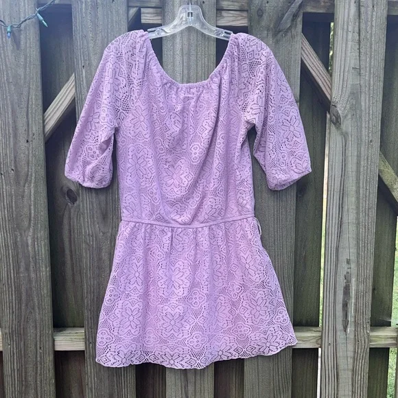 dELiA*s lavender lace dress - Picture 7 of 7